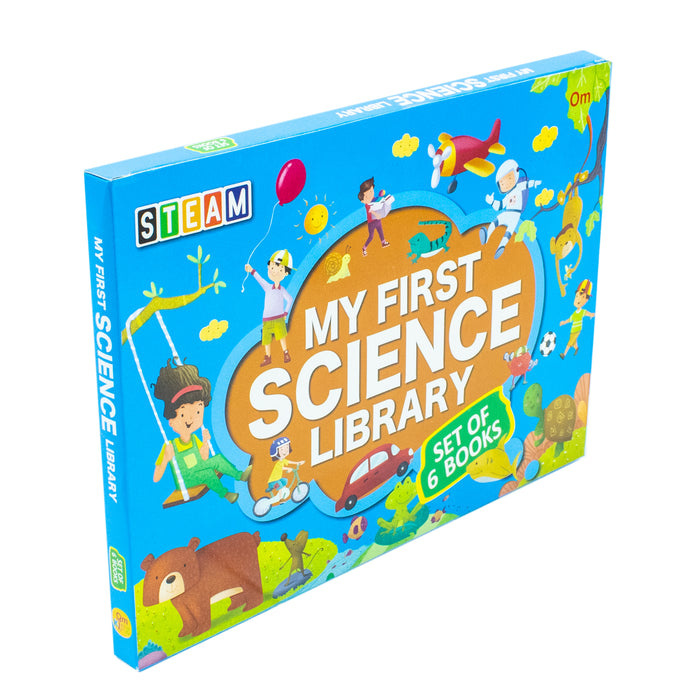 Steam My First Science Library 6 Books Collection Set by Shweta Sinha - The Book Bundle
