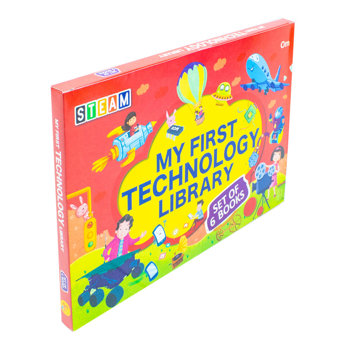 My first technology Library Set of 6 books Collection by Shweta Sinha ( Level 1 - 3 ) - The Book Bundle