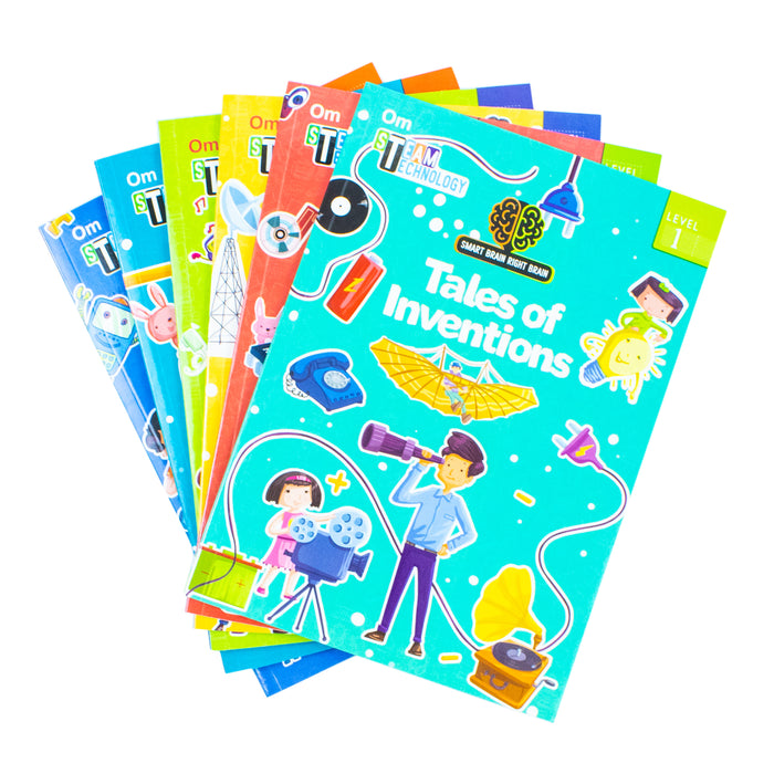 My first technology Library Set of 6 books Collection by Shweta Sinha ( Level 1 - 3 ) - The Book Bundle