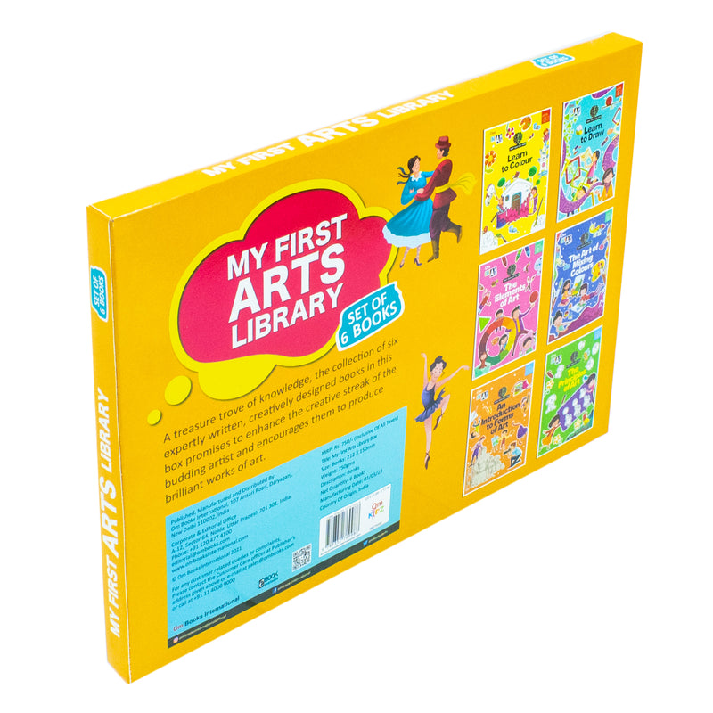 Steam  My First Arts Library Set of 6 Books Collection by Swayam Ganguly - The Book Bundle