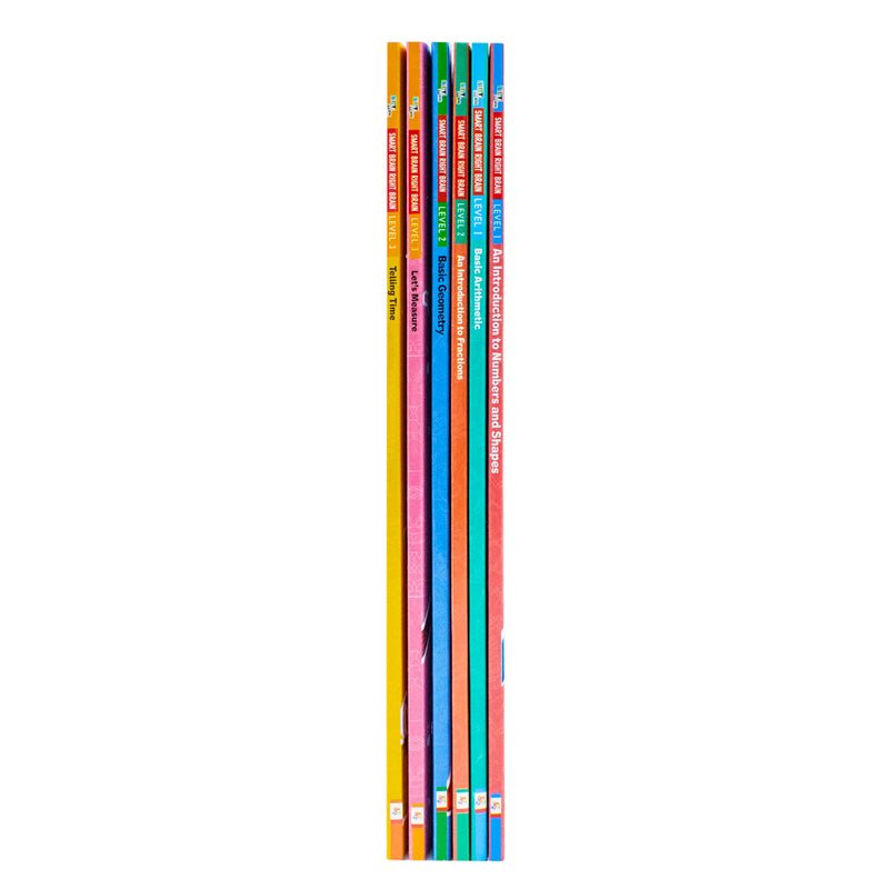 My First MATHS Library set of 6 Book Collection Set by Shweta Sinha [ Level 1 - 3 ] - The Book Bundle