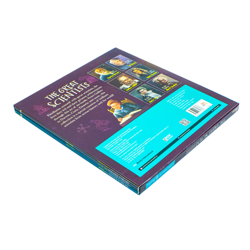 The Great scientists 6 Books Collection (Albert Einstein, Marie Curie, Charles) - The Book Bundle