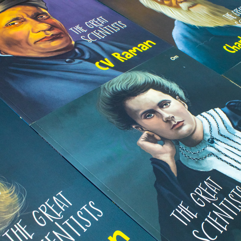 The Great scientists 6 Books Collection (Albert Einstein, Marie Curie, Charles) - The Book Bundle