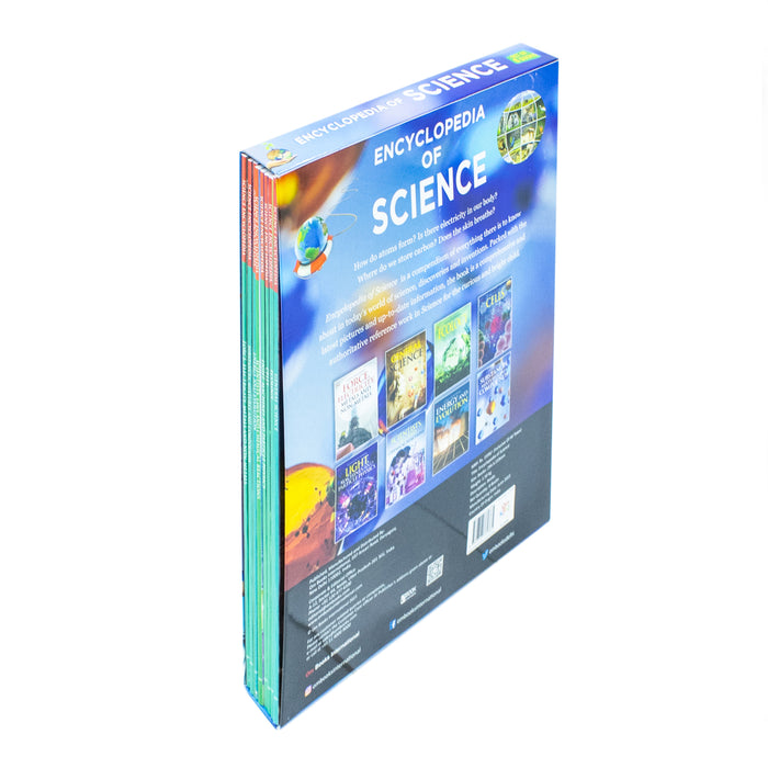 Encyclopedia Of Science 8 Books Set ( Energy And Evolution, Force Electricity Metals, Cells, Ecology, General Science, Light Machines ) - The Book Bundle