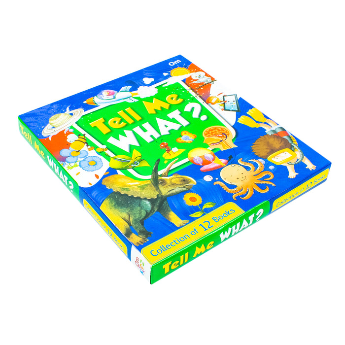 Tell Me What? 12 Books Collection Set (What are Robots Made of, What Helps Bats See In the Dark, What Is the) - The Book Bundle