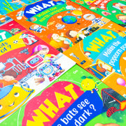 Tell Me What? 12 Books Collection Set (What are Robots Made of, What Helps Bats See In the Dark, What Is the) - The Book Bundle