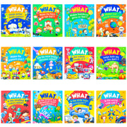 Tell Me What? 12 Books Collection Set (What are Robots Made of, What Helps Bats See In the Dark, What Is the) - The Book Bundle
