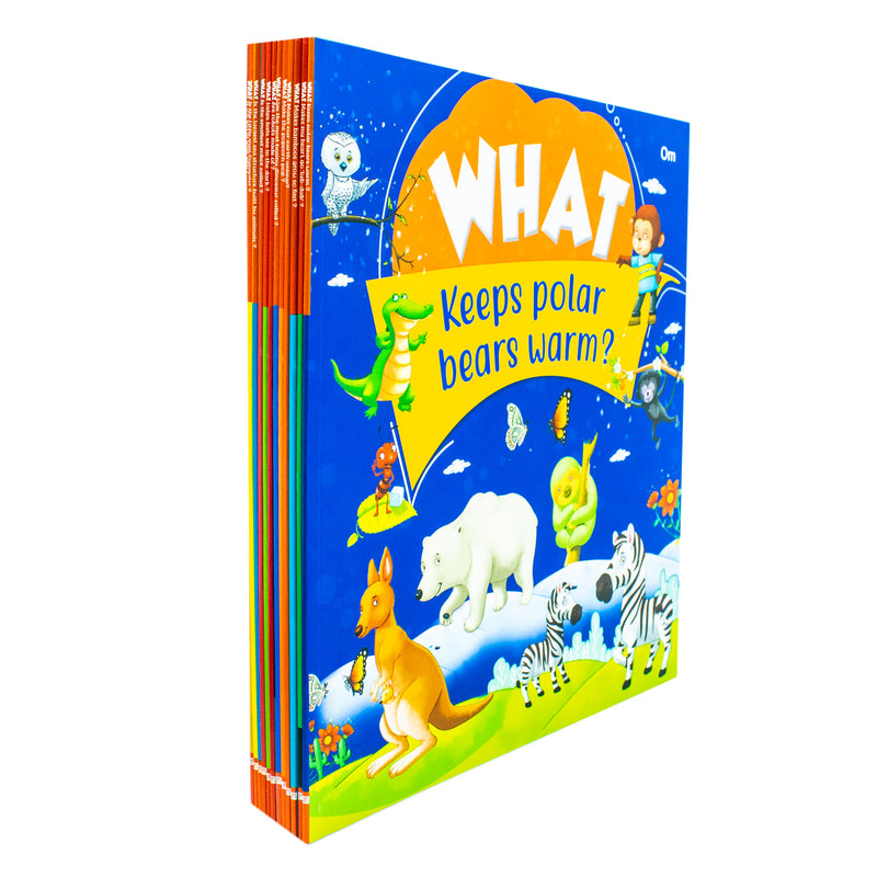 Tell Me What? 12 Books Collection Set (What are Robots Made of, What Helps Bats See In the Dark, What Is the) - The Book Bundle
