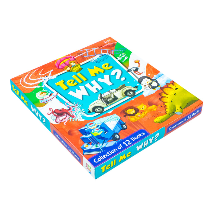 Tell me why? Series Collection of 12 Books Set by Shweta Sinha ( Why Is snapdragon, Jelly Wobble, Robots Snore, Bunnies Hop ) - The Book Bundle