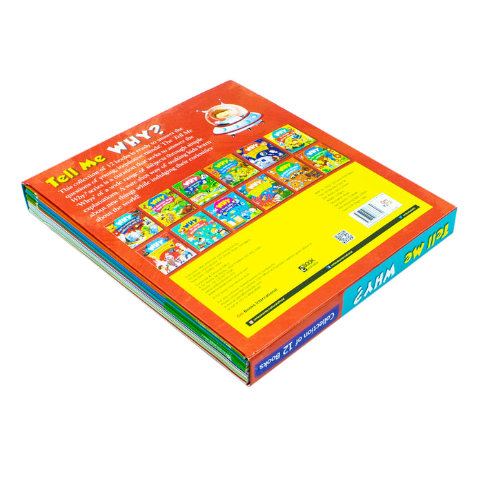 Tell me why? Series Collection of 12 Books Set by Shweta Sinha ( Why Is snapdragon, Jelly Wobble, Robots Snore, Bunnies Hop ) - The Book Bundle