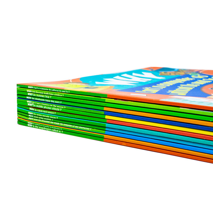 Tell me why? Series Collection of 12 Books Set by Shweta Sinha ( Why Is snapdragon, Jelly Wobble, Robots Snore, Bunnies Hop ) - The Book Bundle
