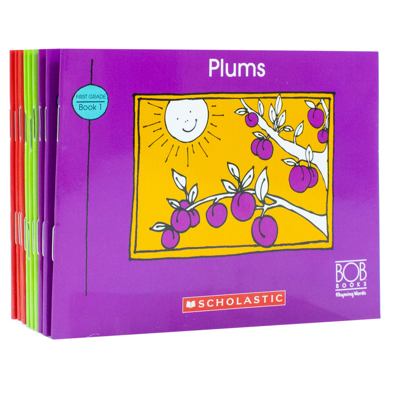 Bob Books - Sight Words First Grade Box Set Phonics, Ages 4 and Up, First Grade, Flashcards (Stage 2: Emerging Reader) - The Book Bundle