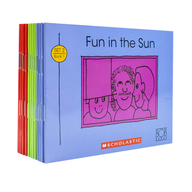 Bob Books: Set 2 - Advancing Beginners Box Set (12 books): 8 Books for Young Readers - The Book Bundle