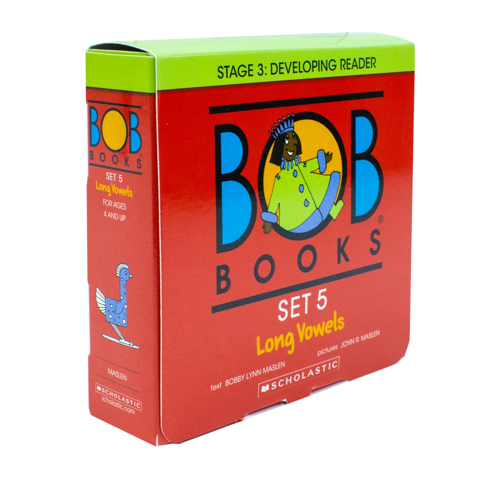 Bob Books - Long Vowels Box Set Phonics, Ages 4 and Up, Kindergarten,