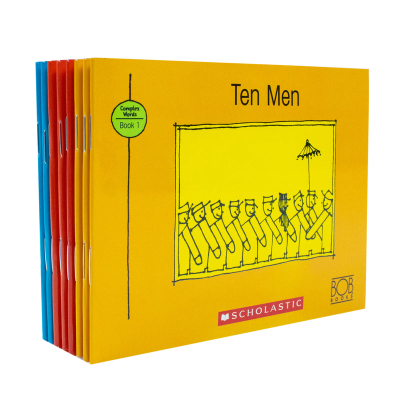Bob Books - Complex Words Box Set Phonics, Ages 4 and Up, Kindergarten, First Grade (Stage 3: Developing Reader): 04 - The Book Bundle