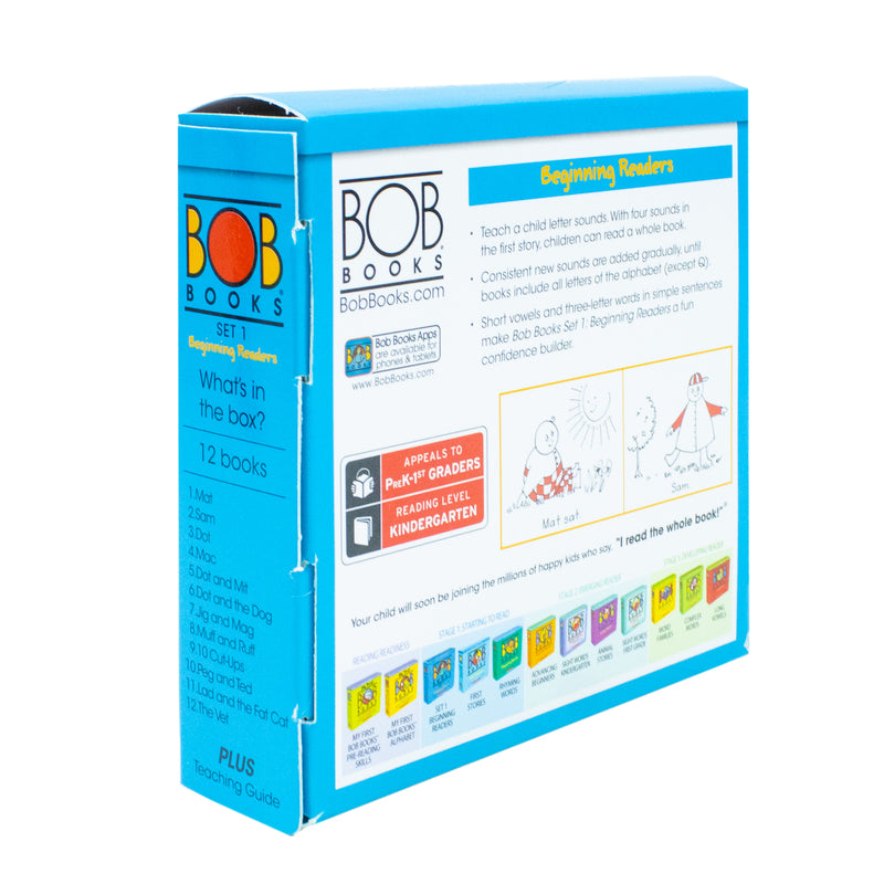 Bob Books - Set 1: Beginning Readers Box Set Phonics, Ages 4 and Up, Kindergarten (Stage 1: Starting to Read): 01 - The Book Bundle