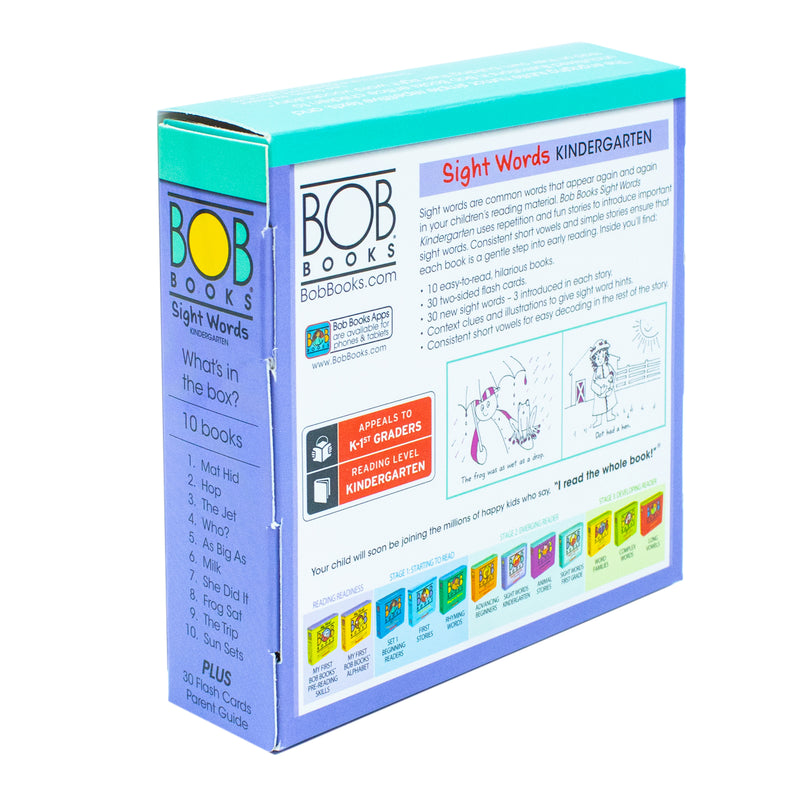 Bob Books: Sight Words - Year 1: Kindergarten (Stage 2: Emerging Readers) - The Book Bundle