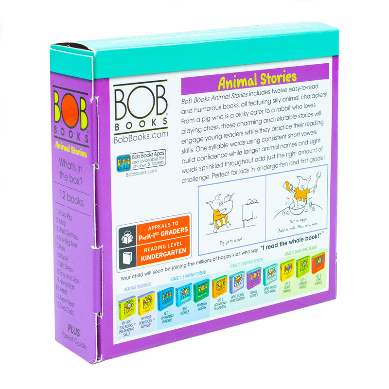 Animal Stories (Bob Books) (Stage 2: Emerging Readers) - The Book Bundle
