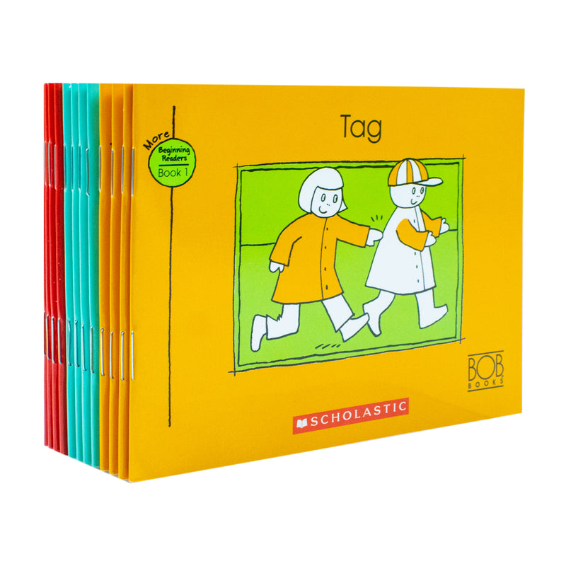 Bob Books - More Beginning Readers Box Set Phonics, Ages 4 and Up, Kindergarten (Stage 1: Starting to Read) - The Book Bundle