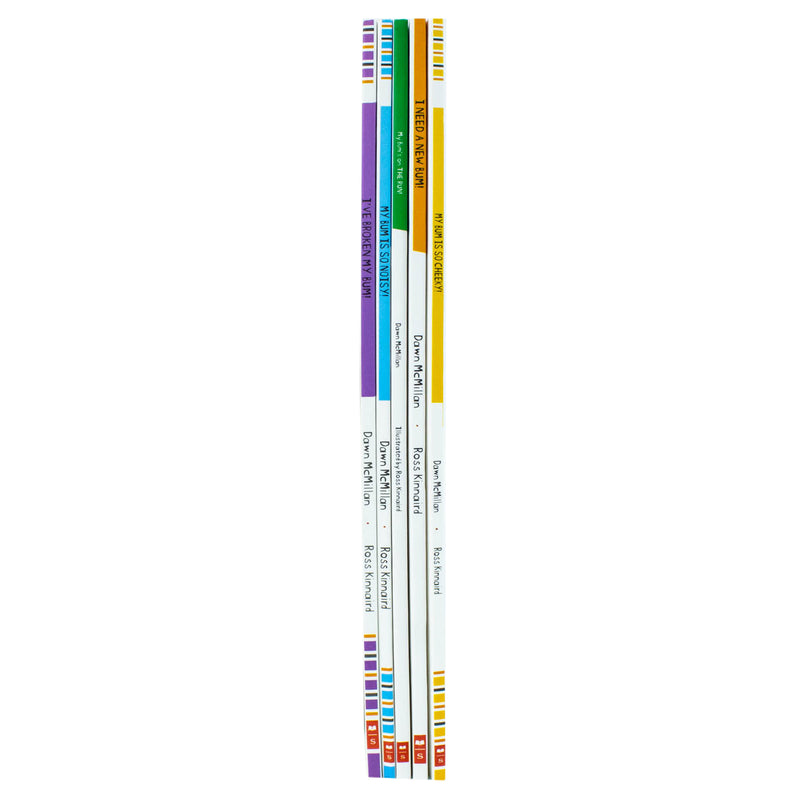New Bum Series 5 books Collection Set (I Need a New Bum!, I've Broken My Bum!) - The Book Bundle