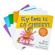 New Bum Series 5 Books Collection Set (I Need a New Bum!, I've Broken My Bum!, My Bum is SO NOISY!, My Bum is on the Run! & My Bum is SO CHEEKY!) - The Book Bundle