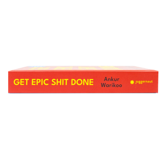 Get Epic Shit Done By Ankur Warikoo Hardcover - The Book Bundle