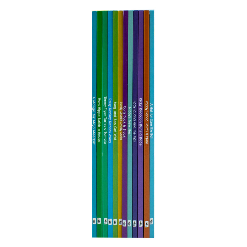 My First Phonic Sounds 12 Books Collection Box Set with Included Fun Activities(A Hat for Sam the Bat) - The Book Bundle