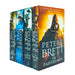 The Demon Cycle Series Peter V. Brett 4 Books Collection Set With Gift Journal (Painted Man,Desert Spear,Daylight War,Skull Throne) - The Book Bundle