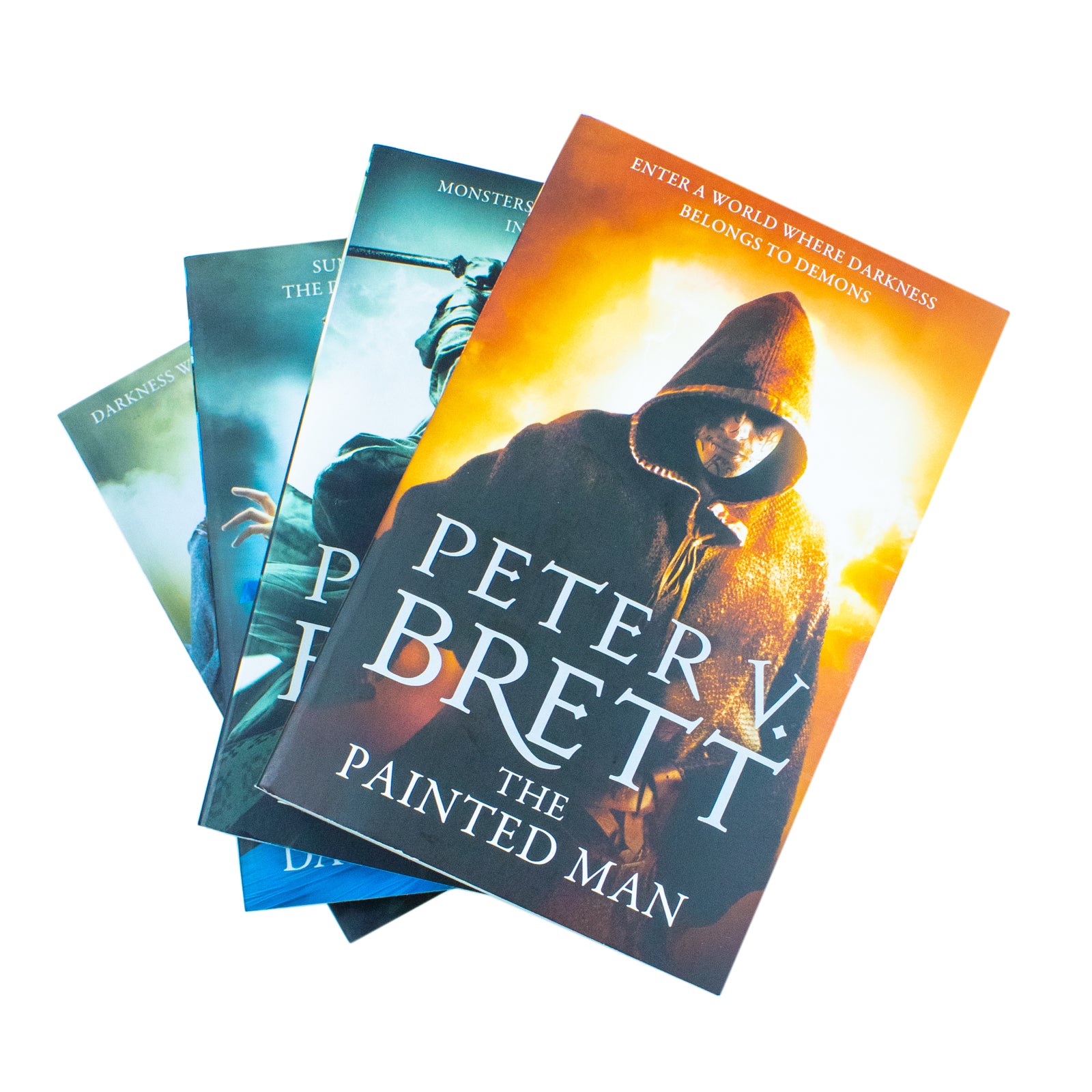 The Demon Cycle Series 4 Books Collection Set by Peter V. Brett With G ...