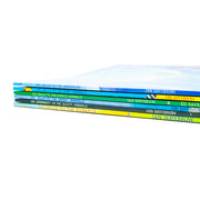 Six-book Say Hello to the Animals collection by Ian Whybrow featuring colorful illustrations of baby animals and wild animals.