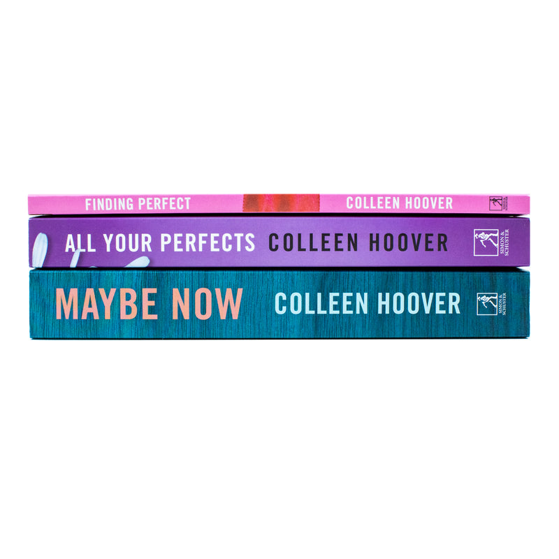Colleen Hoover Collection 3 Book Set (Maybe Now, Finding Perfect, All your Perfects) - The Book Bundle