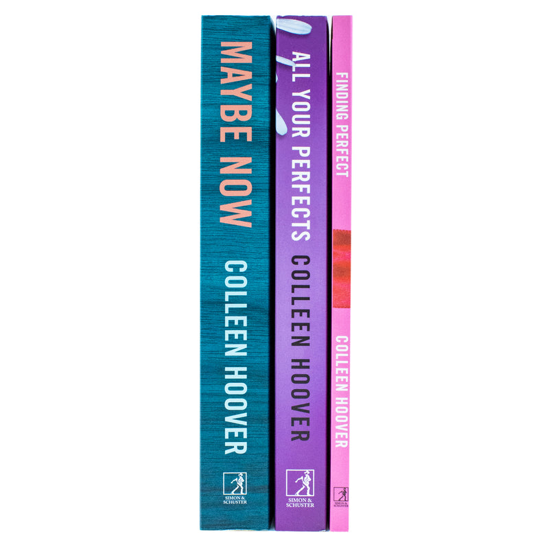 Colleen Hoover Collection 3 Book Set (Maybe Now, Finding Perfect, All your Perfects) - The Book Bundle