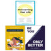 Reinventing Your Life, BE YOU, ONLY BETTER, Doomscroll Detox 3 Books Collection Set - The Book Bundle