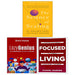 Lazy Genius, The Science of Scaling(HB), Focused Living 3 Books Collection Set - The Book Bundle