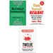 Burnout Immunity, Think Yourself Resilient & Twelve and a Half 3 Books Set - The Book Bundle