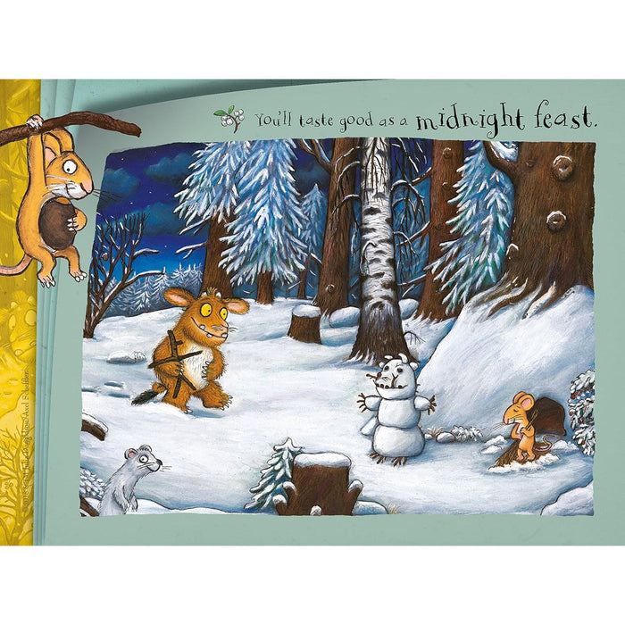 Julia Donaldson The Gruffalo 4 in 1 Jigsaw Puzzles Pack - The Book Bundle