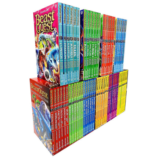 Beast Quest Ultimate MEGA Collection Series 1 - 10 Box Sets 60 Books Collection - The Book Bundle