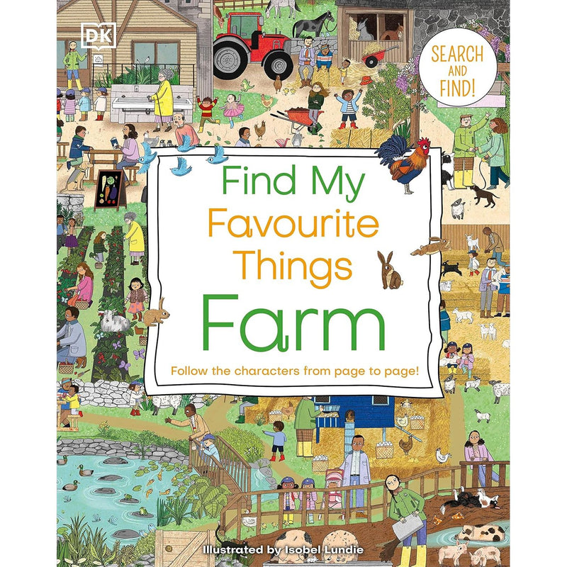 Find My Favourite Things, Find My Favourite Animals 4 Books Collection Set - Fiction - BoardBook