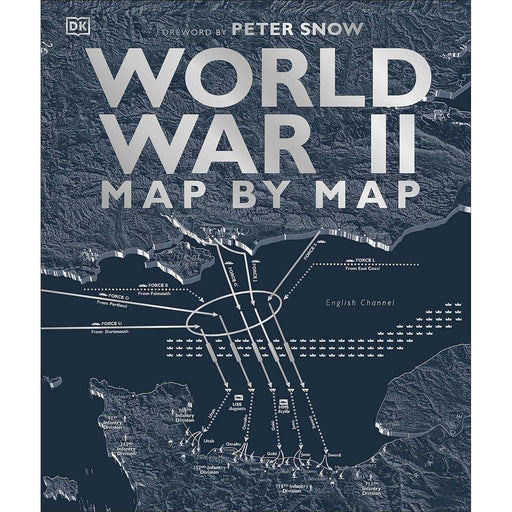 World War II Map by Map by DK - The Book Bundle
