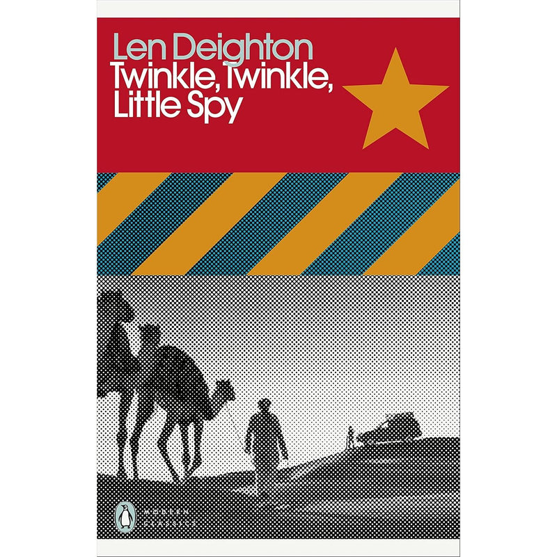 Harry Palmer Series 7 books collection by Len Deighton, paperback fiction set with classic Penguin branding.