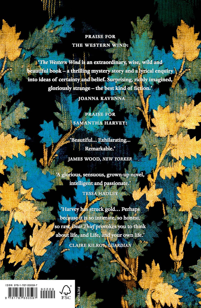 The Western Wind by Samantha Harvey - Fiction - Hardback