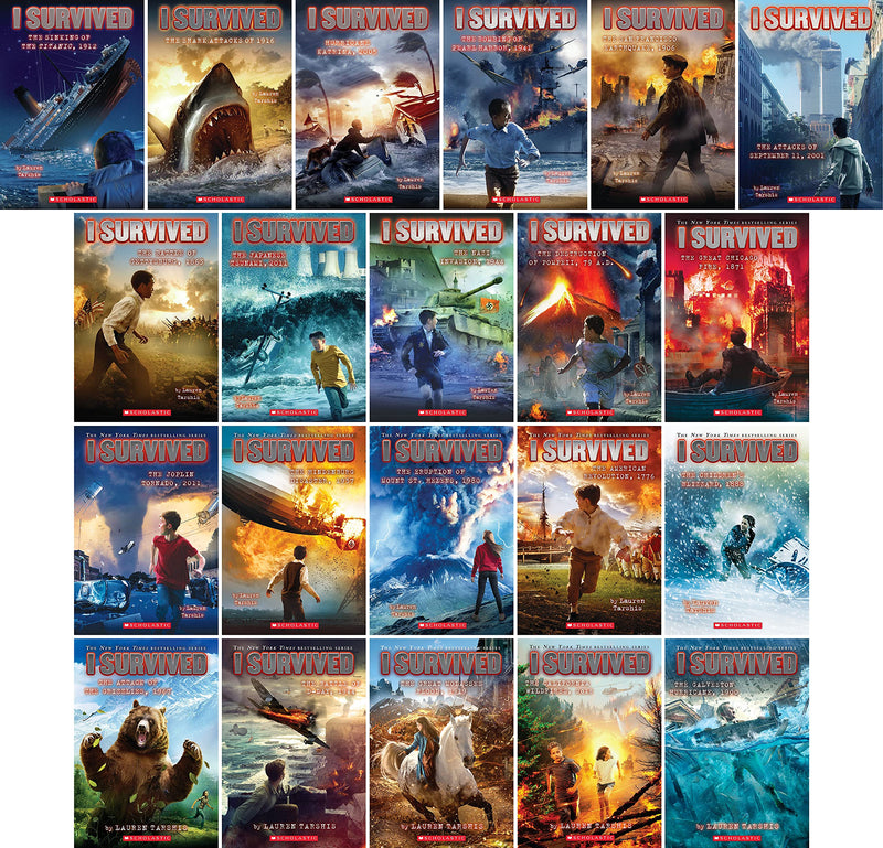 I Survived 21 Books Complete Collection Set by Lauren Tarshis - Fiction - Mixed Format
