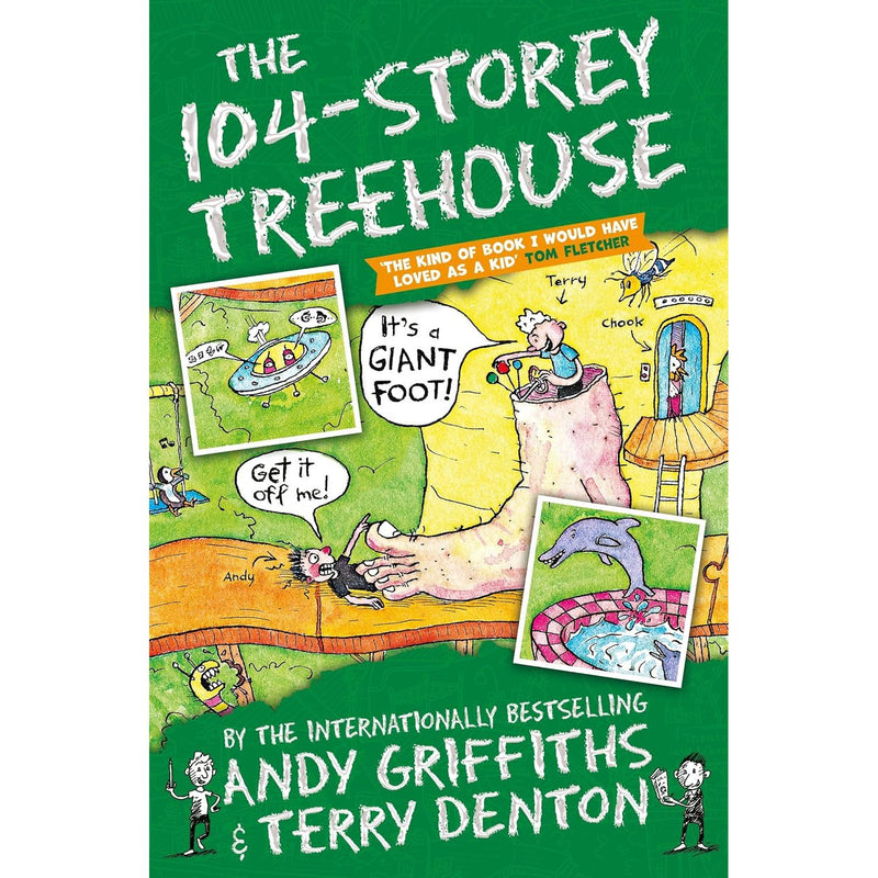 The Treehouse Series Collection - Andy Griffiths & Terry Denton 4 Books Set - Ages 7-9 - Paperback - The Book Bundle