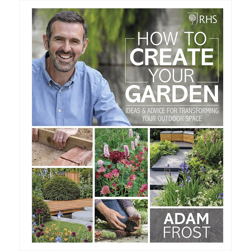 RHS How to Create Your Garden & Creative Gardening 2 Books Collection Set by Adam Frost - Non Fiction - Hardcover
