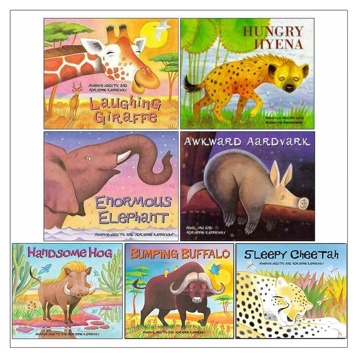 African Animal Tales Collection 7 Books Set By Mwenye Hadithi (Series 1) - The Book Bundle