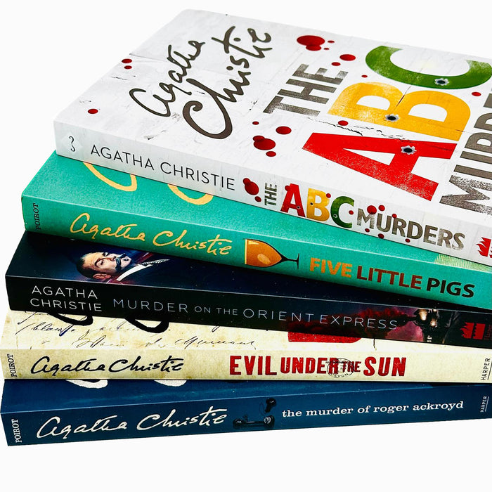 Agatha Christie The Best of Poirot 5 Books Collection Set - Hercule Poirot Series - The Book Bundle