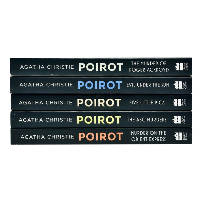 Agatha Christie The Best of Poirot - 5 Books Set - The Book Bundle