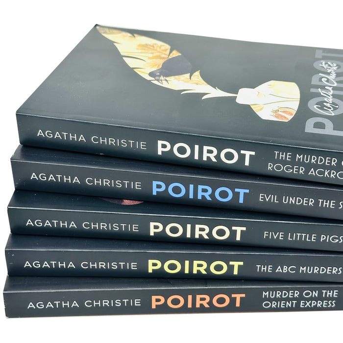 Agatha Christie The Best of Poirot - 5 Books Set - The Book Bundle