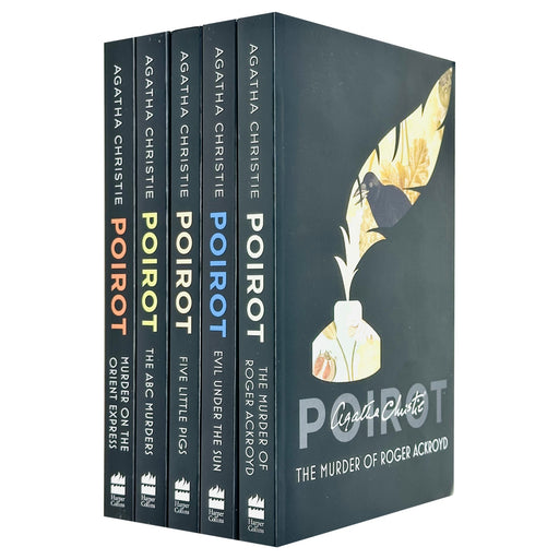 Agatha Christie The Best of Poirot - 5 Books Set - The Book Bundle