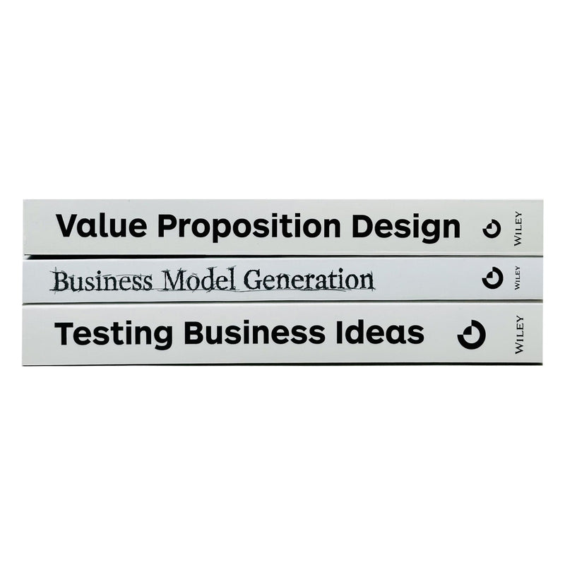 Alexander Osterwalder 3 Books Collection Set Value Proposition Design, Business Model Generation - The Book Bundle